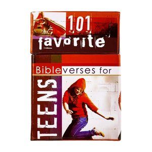 Boxed Card Set. 101 Favorite Bible Verses For Teens. NWT.